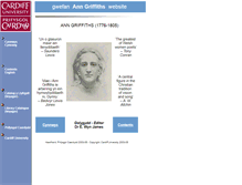 Tablet Screenshot of anngriffiths.cf.ac.uk