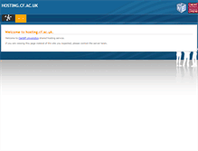 Tablet Screenshot of carbsdrupal.hosting.cf.ac.uk